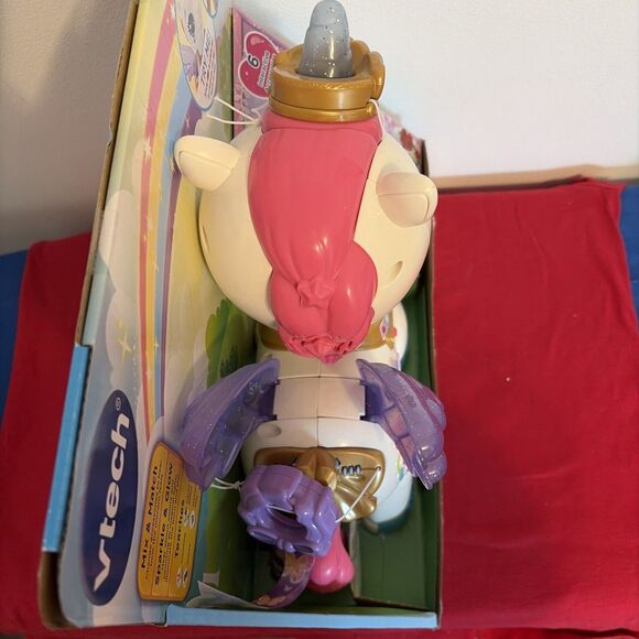 VTech Style & Glam On Unicorn Kids Toy Gift Christmas Birthday Age 18M-Up New - Picture 6 of 12